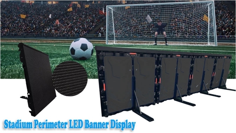 Kaltgewalzter Stahlrahmen Sportstadion LED-Anzeigetafeln 60Hz Bildwiederholfrequenz und langlebiges Material