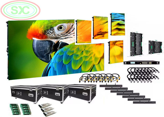 P3.91mm 500x500mm Bühnenhintergrund Video LED-Panels LED-Kirchenschirm