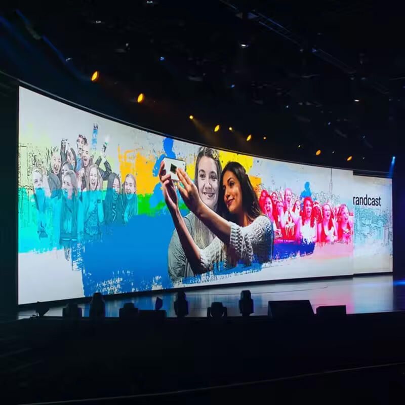 P2 Indoor LED Display mit 2 mm Pixel Pitch 1000cd/m2 Helligkeit und 250000 Pixel Dichte