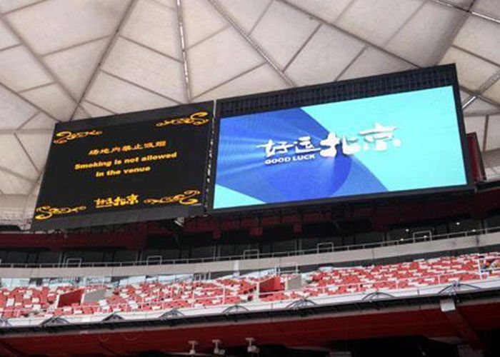 Indoor-Stadion-Supermarkt Vollfarbe P5 Festinstallation Große LED-Plakette für Werbung