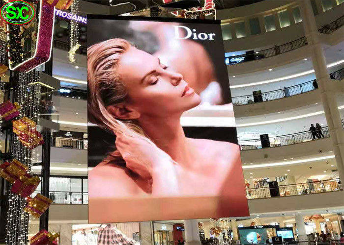 Super dünne Werbung farbenreicher breiter Betrachtungs-Innenwinkel LED-Anzeigen-P3.91 für Malle