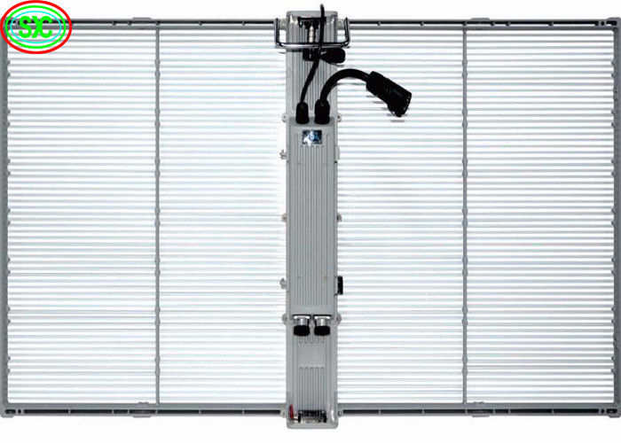 China Indoor P3.9-7.8 Vollfarbig Transparent Led Display Bildschirm Smd gekrümmt