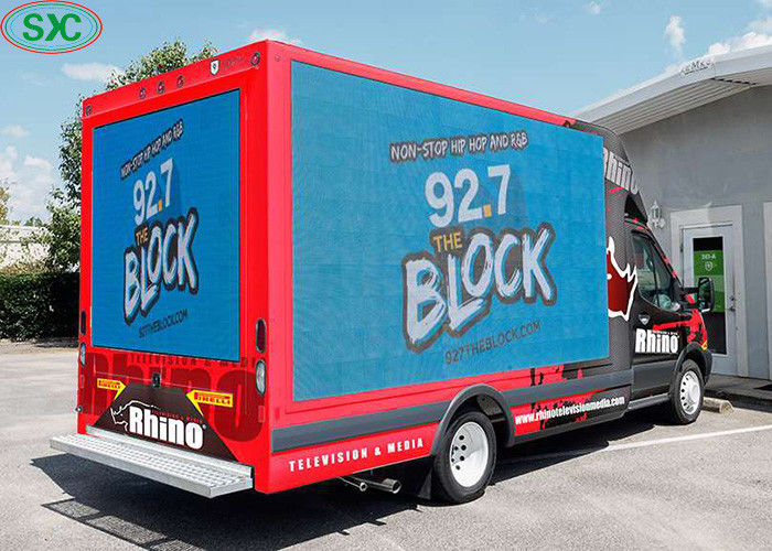 60 Hz Bildrate Mobile Truck LED-Display für die Computer-synchrone Steuerung und die Truck-Einrichtung