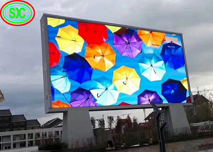Werbe-LED-Bildschirm P8 Vollfarbmodul 256*128mm 1/4 Scanning Outdoor-LED-Werbesplatte