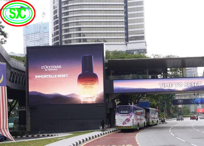 SMD3535 P10 Led Video Wandplatten Billboard 3500K ¥9500K Mit NationStar Lamp Werbung LED-Bildschirm