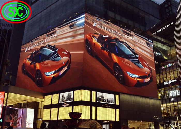 Superhelle Außenwerbe-LED-Display P6/P8/P10 Led-Außenwerbebildschirme