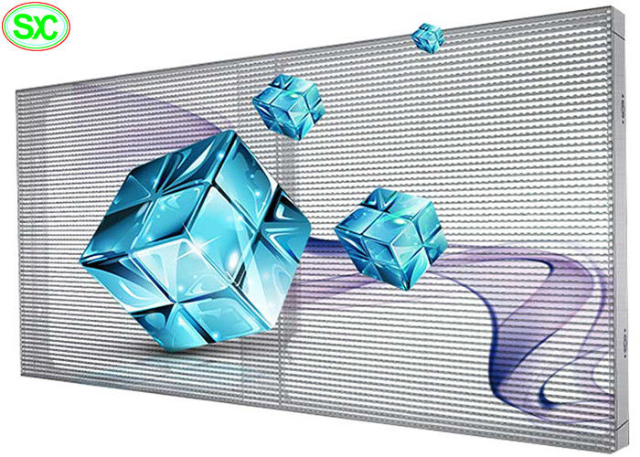 Transparentes LED-Panel mit hoher Helligkeit, Farbschilder SMD2121