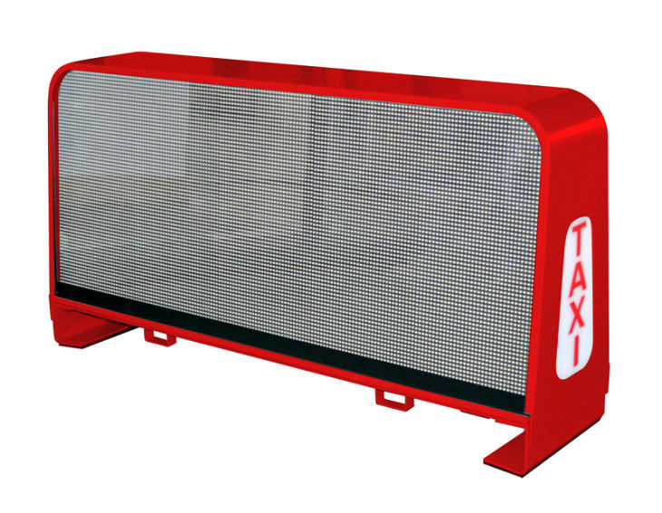Outdoor Full Color Double Side Taxi P5 Werbung LED-Display Fahrzeugdachschild Wasserdicht