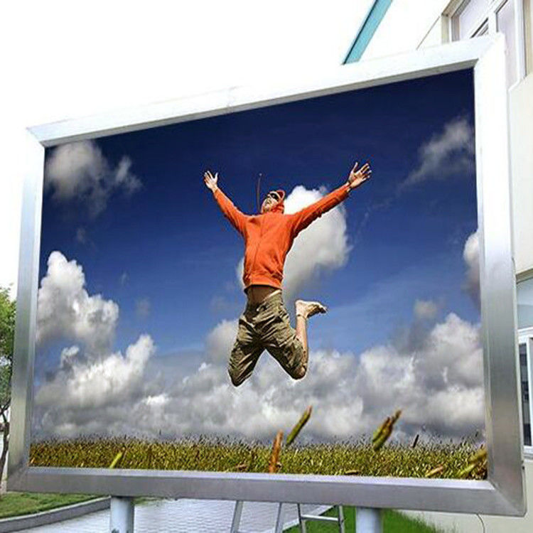 Vollfarbiges Fußballstadion im Freien Led-Bildschirm P10 Hohe Helligkeit HD 960*960mm Billboard