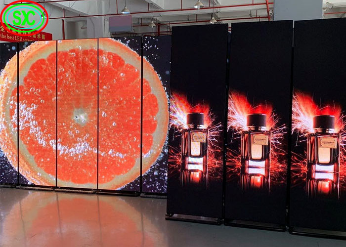 Smart Indoor Digital LED Spiegelbildschirm HD Werbeplakat vertikaler Bildschirm P2.5