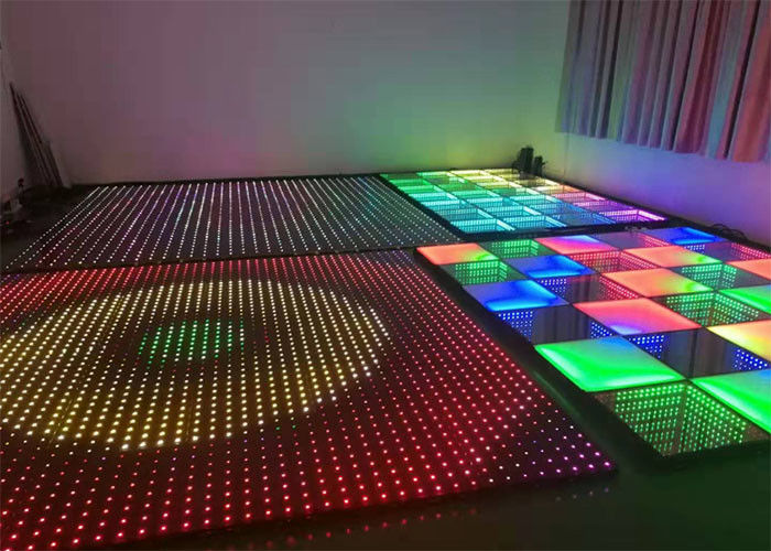 China SMD3535 Sound Active DJ Led Disco Tanzfläche Warmweißstrahl-Panels