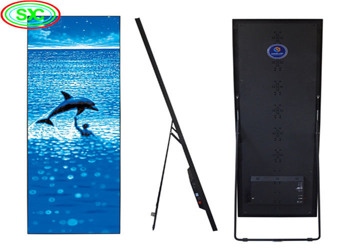 Innenraum P2.5 Vollfarbspiegel Led-Poster Anzeige Wireless USB 4G Smart Control