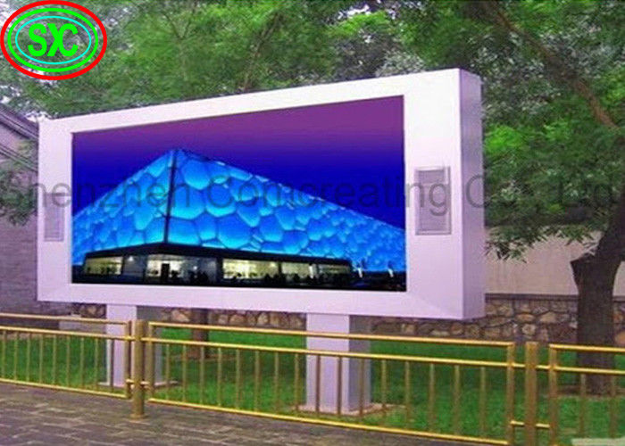 Outdoor Full Color P10 SMD Fußballstadion Umfang LED-Bildschirm