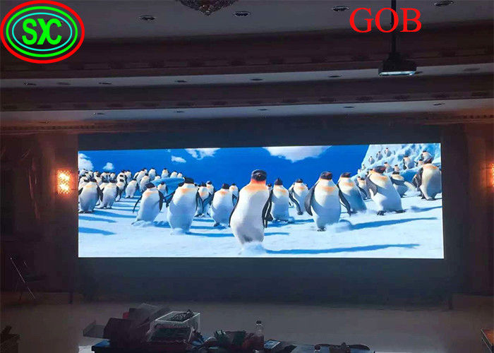 Feste LED-Anzeige Videowand LED GOB COB Technologie mit CE ROHS FCC CB Zertifikate
