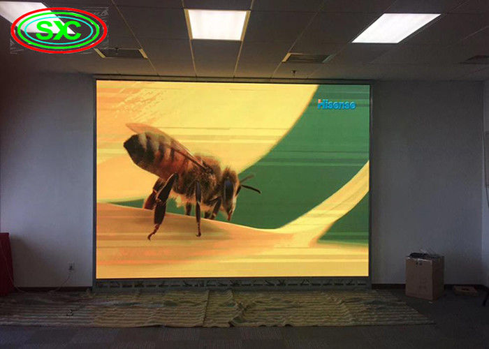 Druckguss-Aluminium-Bühnenbildschirm HD LED-Bildschirm 2mm Pixel Pitch Feuchtigkeitsnachweis Aluminiummaterial NOVA-System