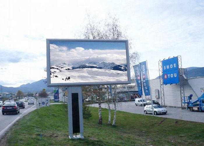 Full Color Outdoor IP65 P10 Straßen-Highway SMD3535 Led Werbetafeln