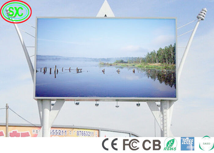 32*16 HD 10000 Punkte/Quadratmeter P10 Outdoor Led Billboard Epistar Chip led digitale Anzeigetafel