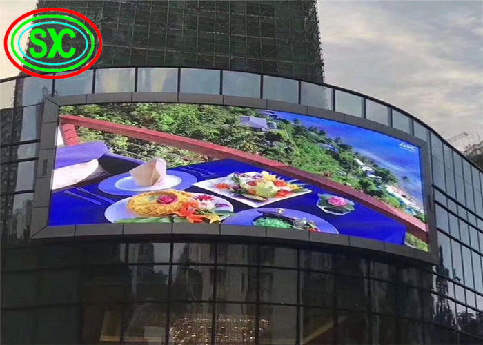 Hochhelligkeit Outdoor SMD RGB P10 Vollfarb-LED-Display für Werbung Vollfarb-LED