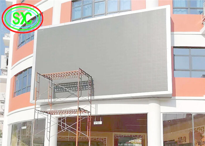 Außengebäude P6 SMD Werbung Billboard Große Wärmeverteilung Vollfarbe