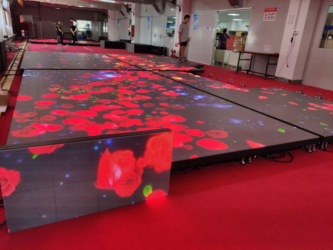 Full Color P4.81 Indoor Disco Party Veranstaltung Portable Panel Entertainment LED Tanzflächen