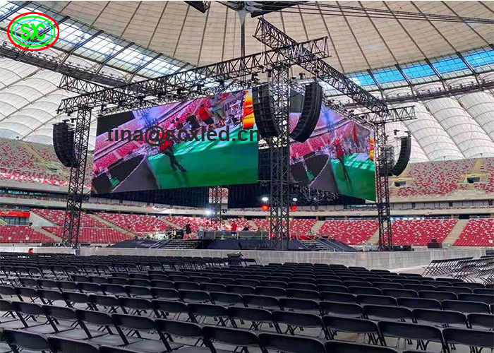 HD P3.91 Bühnenhintergrundgestaltung LED-TV-Studio-Bildschirm/Indoor-LED-Videowandbildschirm