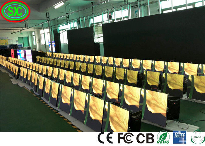 Innenraum in voller Farbe P1.875 P2 P2.5 Mietbühne Hintergrund hd große Medien LED-Display Bildschirm LED-Videowandbildschirm