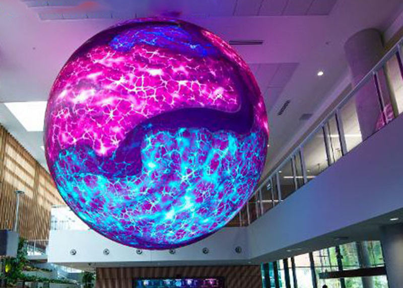 360° Outdoor Vollfarbspalte Kugel LED-Display Bildschirm