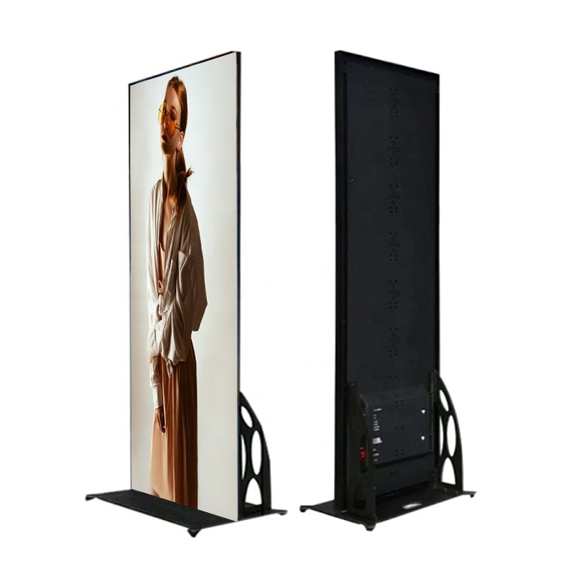 Innenraum P2.5 Vollfarbe Spiegel Led-Display Wireless USB 4G Smart Control Poster