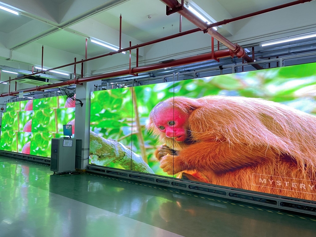 Hoch-Auflösung HD Innenraum Vollfarbe P3LED Videowand