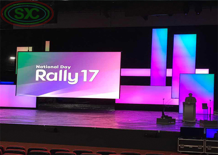 LSN-Steuerungssystem Leih-LED-Display mit Vollfarb-Rohrchip und 60HZ-Frequenz