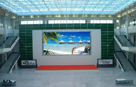 Guter Preis HUSTEN Sie Schaukasten-farbenreiche geführte Anzeigen-Innenhohe Auflösung 320mm x 160mm LED-P10 aus Online