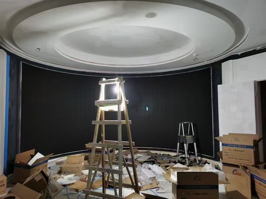 Guter Preis Flexible LED Videoinnenwand P2 kurvte Modul der Wirtschaftswerbungs-LED Online