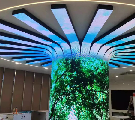 Soft HD P4 Indoor LED Modul IP43 3840Hz Auflösung 1200Cd/M2 Helligkeit Vollfarbe Indoor LED Display