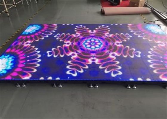 Guter Preis Intelligenter wechselwirkender LED Boden-Schirm P3.91 Digital für Innenparteien Online