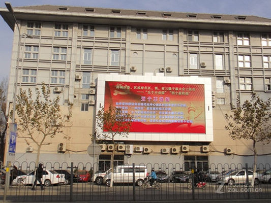 P10 Vollfarb-LED-Display für den Außenbereich, 10 mm Pixelabstand, IP65 wasserdicht