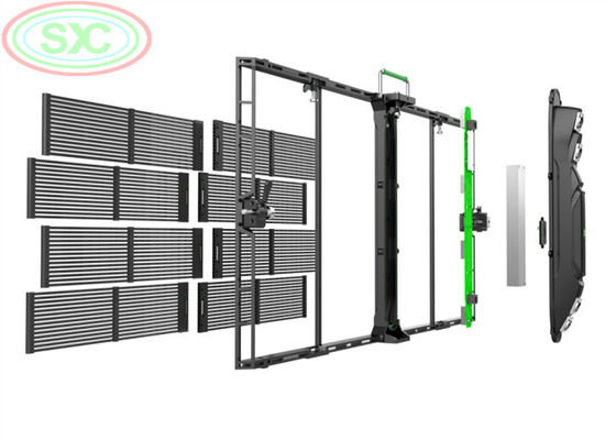 Fahrmethode Durchsichtiges LED-Display mit durchschnittlich 1000 Stunden Ausfallfreiheit