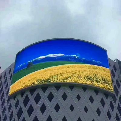 P10 Feste LED-Anzeige Elektronischer SMD-Vollfarbwerbungs-LED-Bildschirm für den Außenbereich