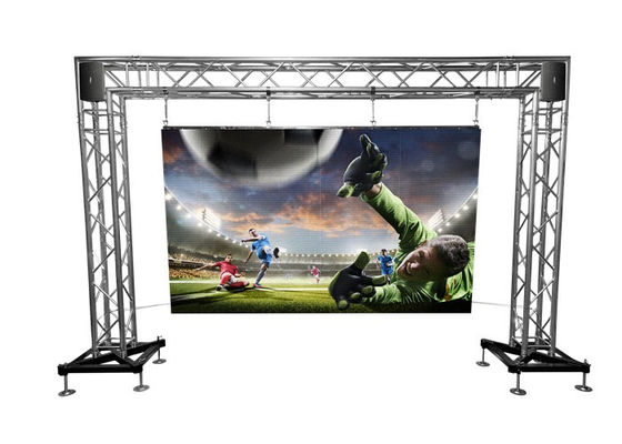 Nahtloses Stadium LED der dünnen hohen Auflösung sortiert für Stange, Schirm des Nachtklub-LED DJ aus