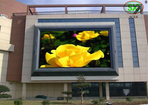 Guter Preis IP65 HD Outdoor Full Color Werbetafel LED-Display P8 mit Stahl- und Aluminiumschrank, 3 Jahre Garantie Online