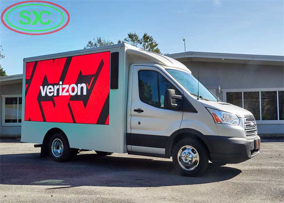 Guter Preis Farbenreich fertigen Sie Schirm P8 LED im Freien anbrachte am LKW für bewegliche Werbung besonders an Online