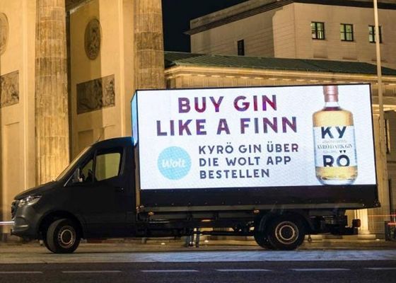 Guter Preis Mobiler intelligenter Bleischirm P8 im Freien geregelt auf den Packwagen IP65 wasserdicht Online