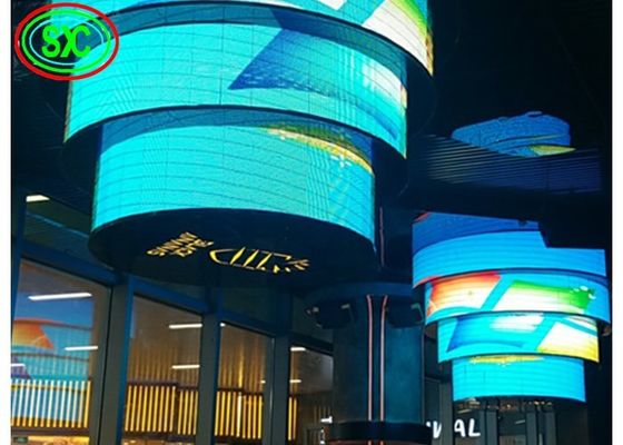 Guter Preis P4.81 Flexible LED aus Aluminium aus Druckguss SMD2525 1R1G1B 5000 Nits Helligkeit Online