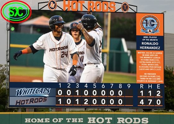 P10mm 1R1G1B Vollfarben-Outdoor-Tastatur-LED-Bildschirme für Werbung