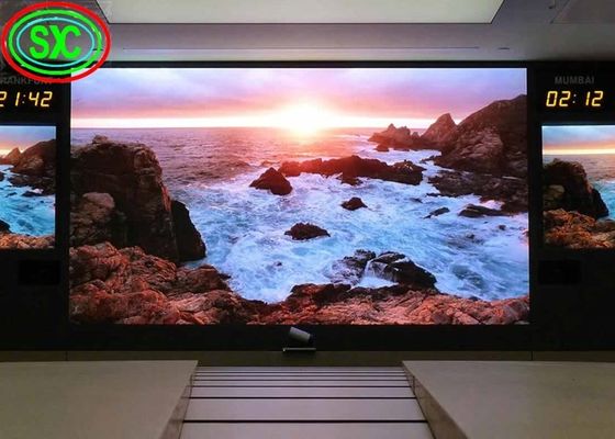 Guter Preis Super dünner Innen-SMD farbenreicher nahtloser LED Schirm Videodarstellung der hohen Auflösung P6 Fernseh Online