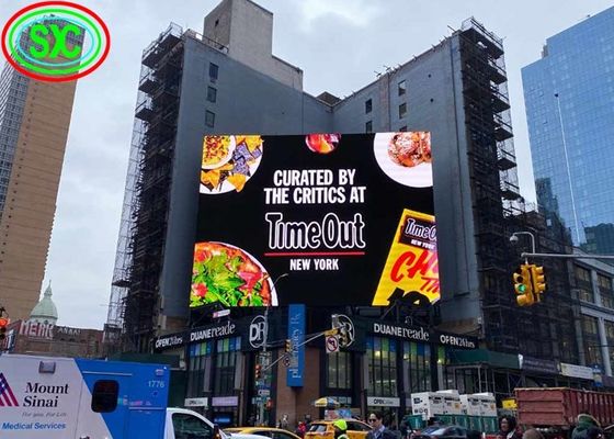 Guter Preis P10 LED-Billboard, 32X16 hochauflösendes LED-Display 3 Jahre Garantie Online