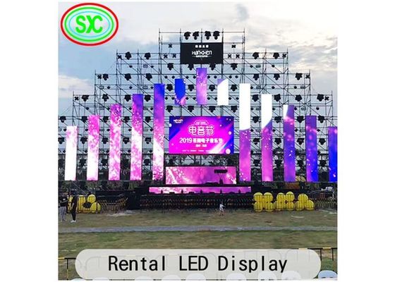 Guter Preis Kleine Pläne P2.35 LED-Anzeige Miete, Innenraum, 2500nits Helligkeit, hohe Dichte Online