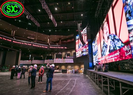 Super dünne Werbung farbenreicher breiter Betrachtungs-Innenwinkel LED-Anzeigen-P3.91 für Malle