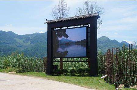 Guter Preis Außenwasserdicht P10 Vollfarb-LED-Display Bildschirm Werbeplakat mit Spalte Online
