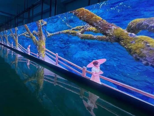 LED Videowand im Freien RGB P3.91, die Miet-LED-Anzeige annonciert