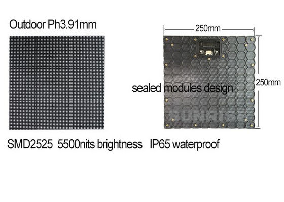 Guter Preis Outdoor Full Color P3.91 LED Bildschirmvermietung 4G 500mm x 500mm Gehäuse 3840Hz P1.25 COB Online